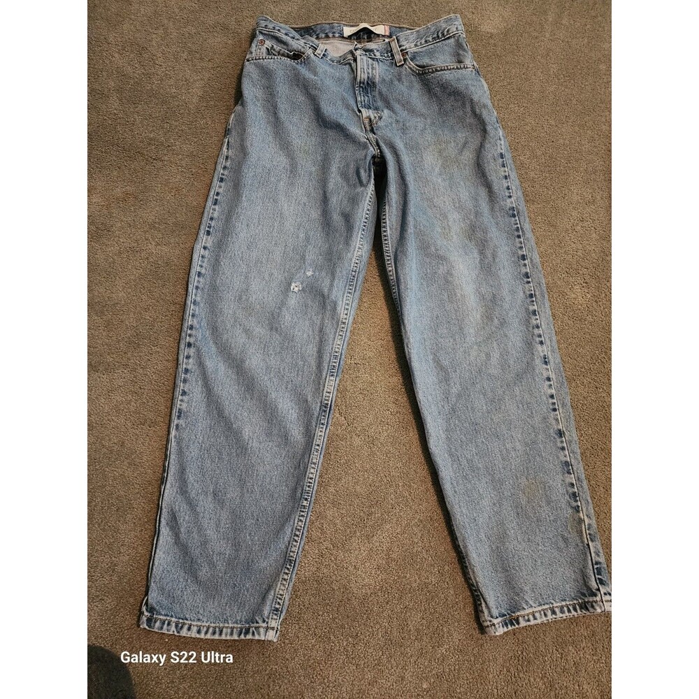 Levi's 560 Jeans, Mens Comfort Fit, Size 43x32, Light Wash